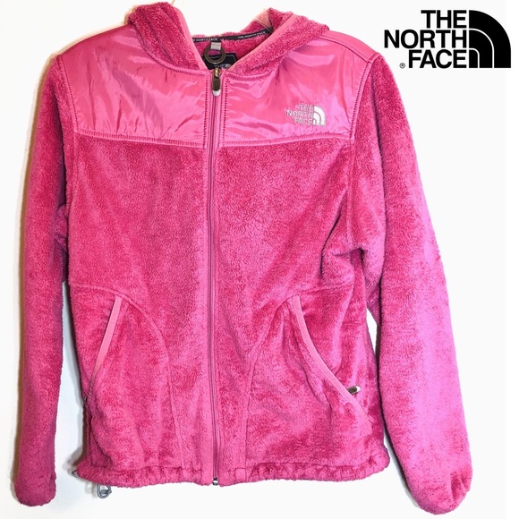 pink fleece zip up
